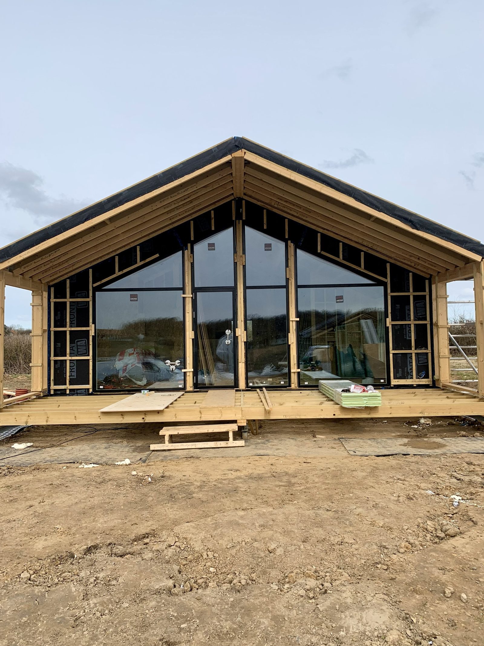 Als village in Kettingskov — Timber framing
