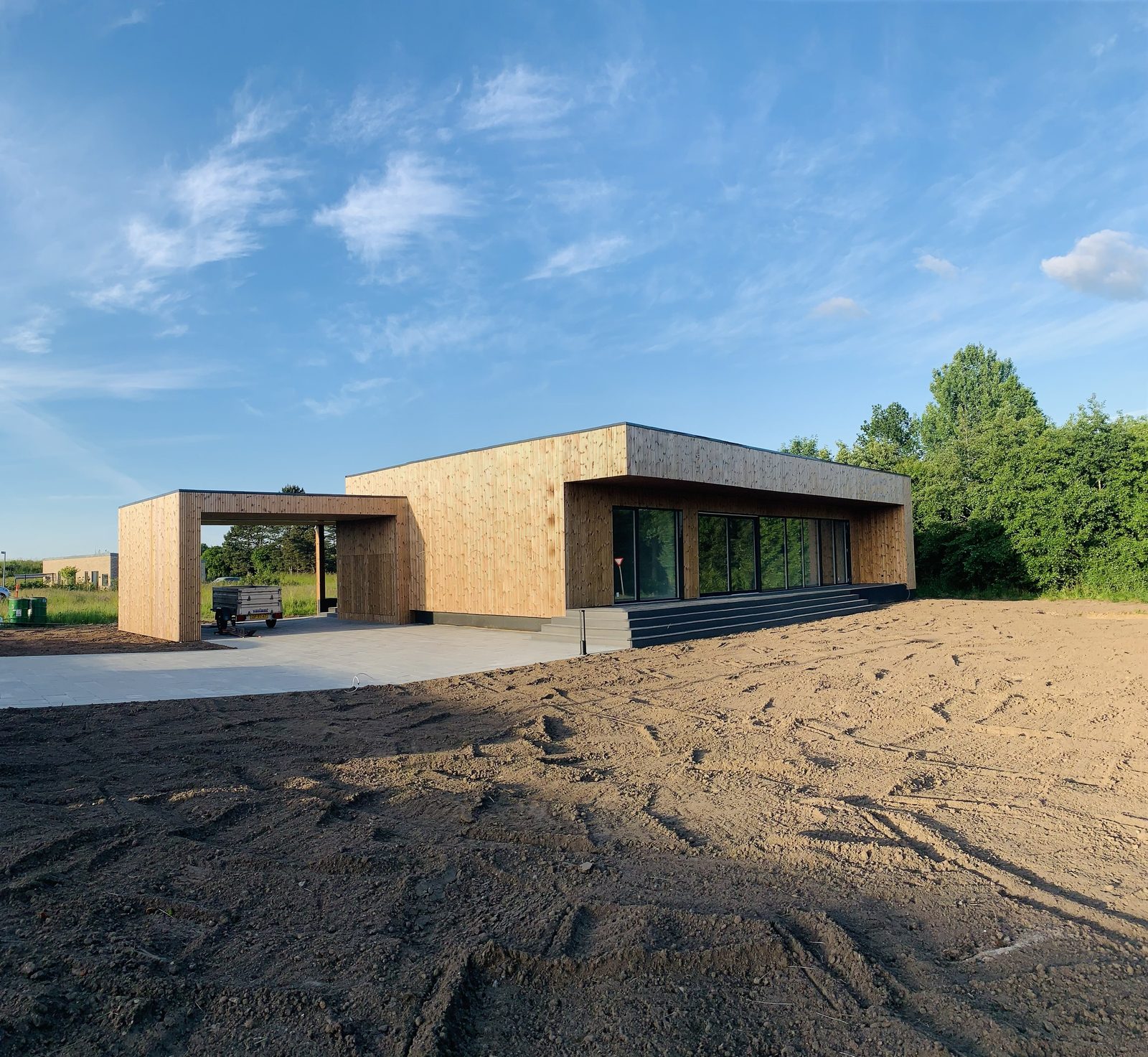 Energy+ house — Side view