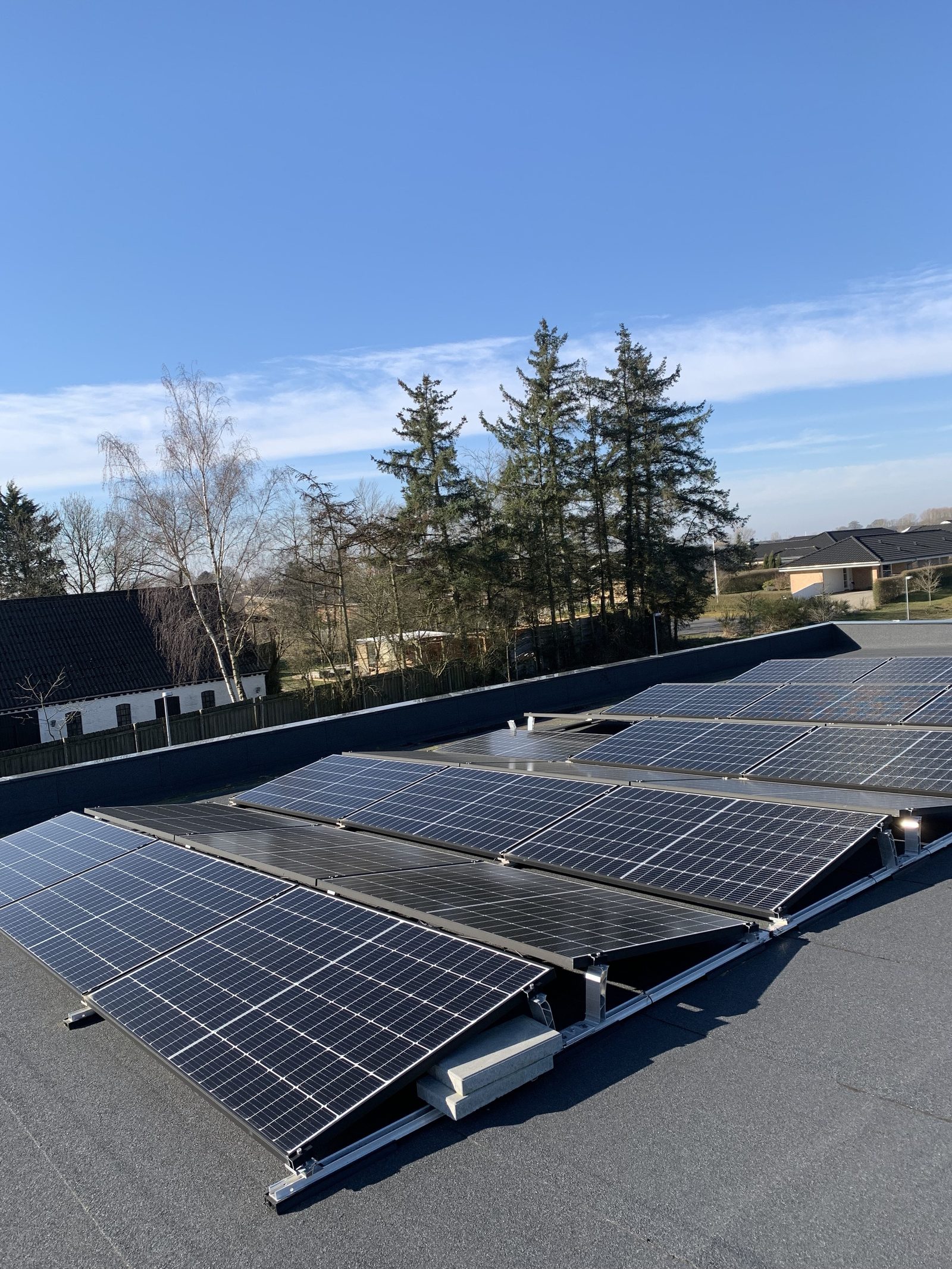 Energy+ house — Solar panels