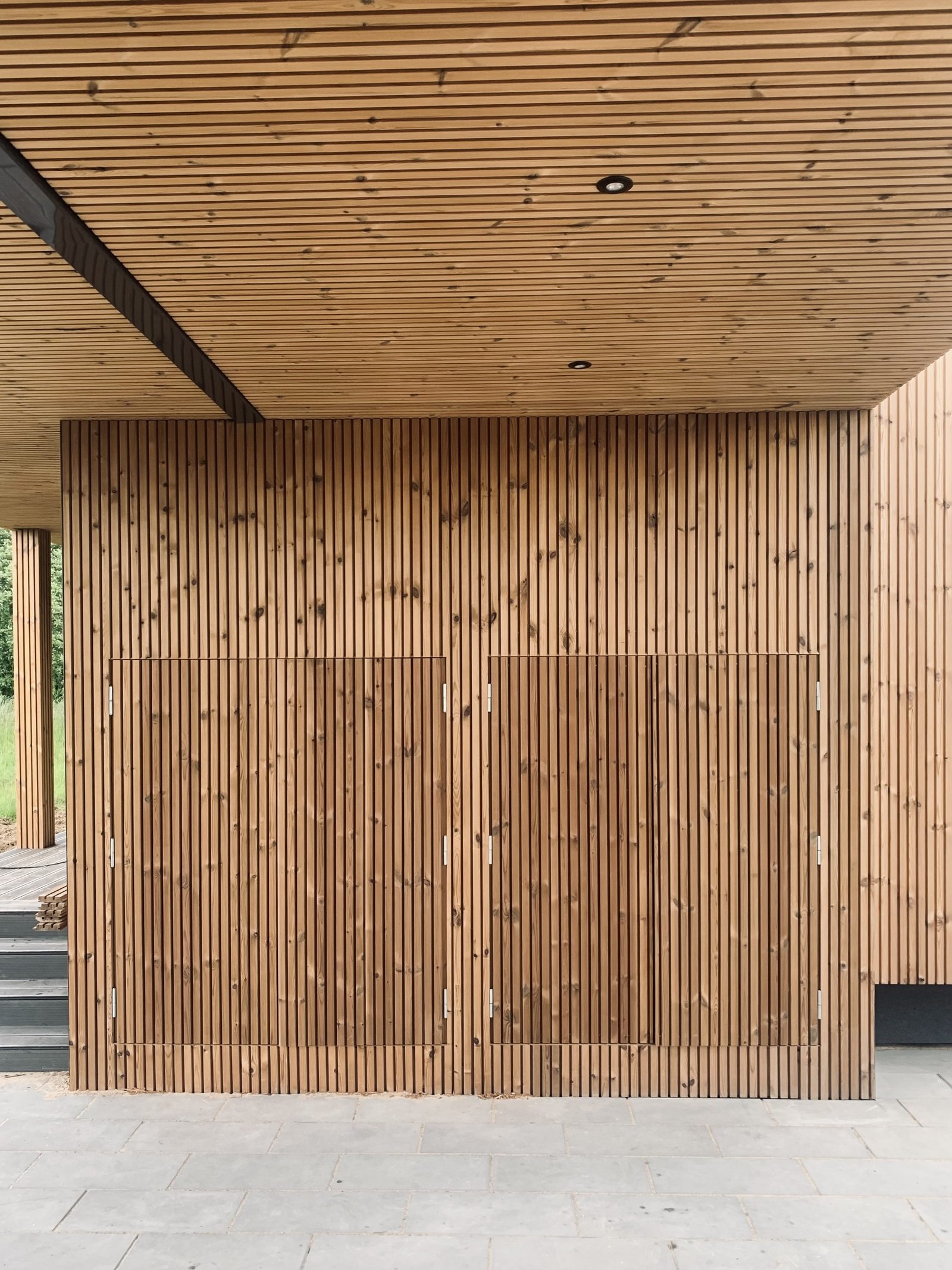 Energy+ house — Terrace